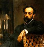 Portrait of Isaac Levitan Valentin Serov